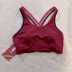 NWT cotopaxi Mari Crop Bra Top | Raspberry | Women’s Medium